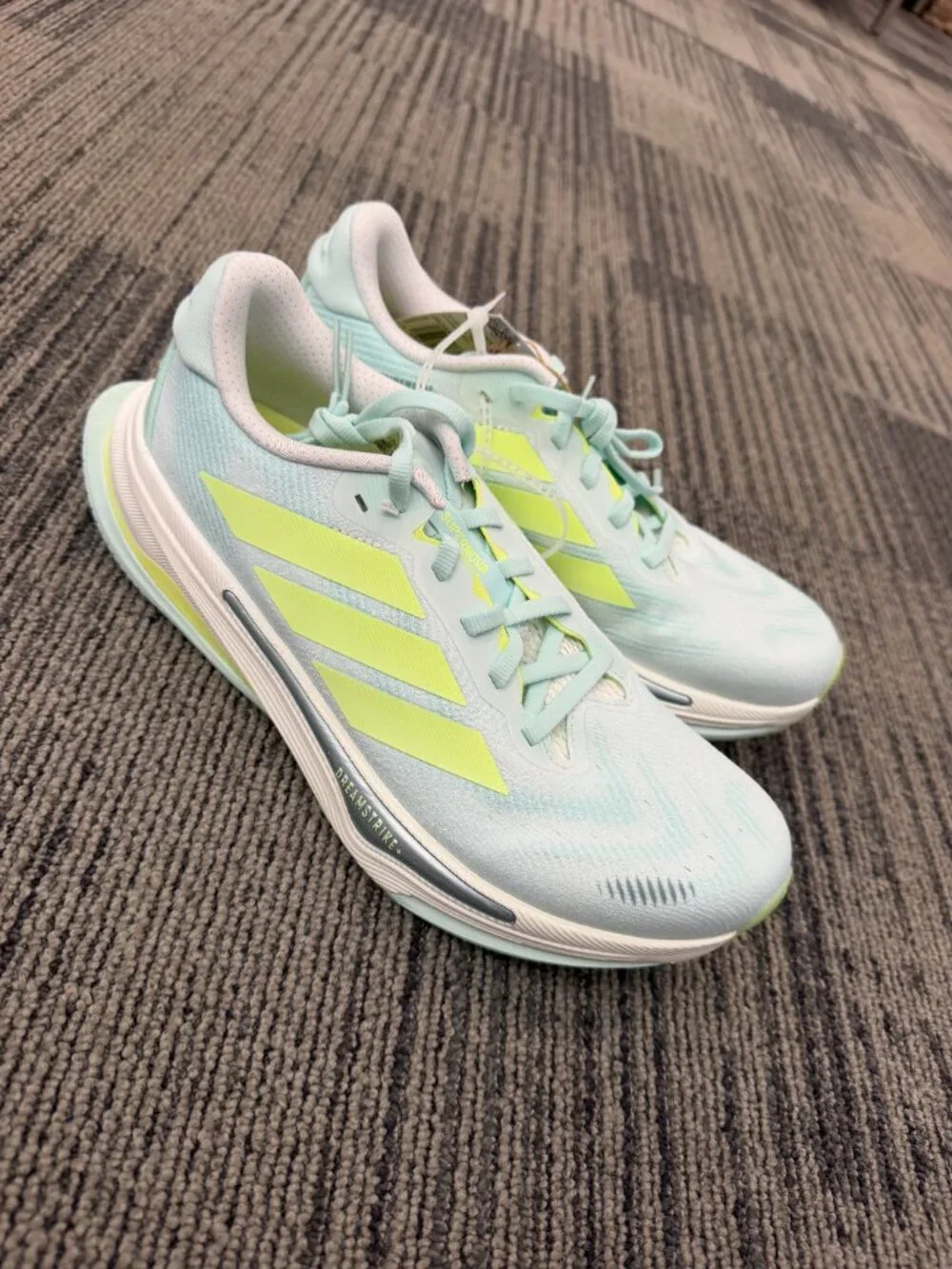 ✨ NEW - Adidas Supernova Prima 2 - Women's 9 / Men's 7.5- Aqua / Lime - NEW ✨